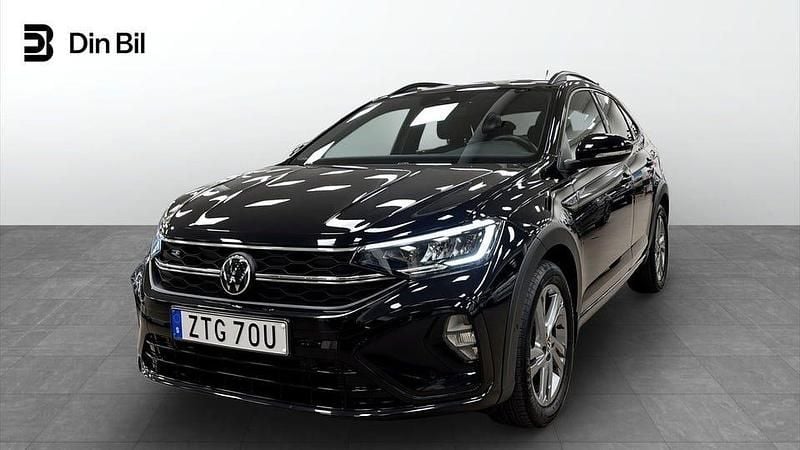 Svart Begagnad 2022 VW Taigo R-line SUV | 239 800 kr (Marknadspris) - Bild 1/4