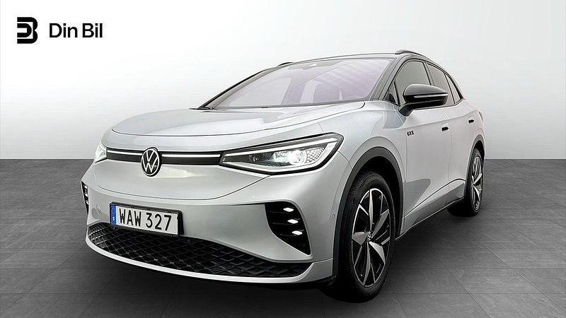 Silver (scale silver metallic bla) Begagnad 2023 VW ID.4 GTX SUV | 379 900 kr - Bild 1/4