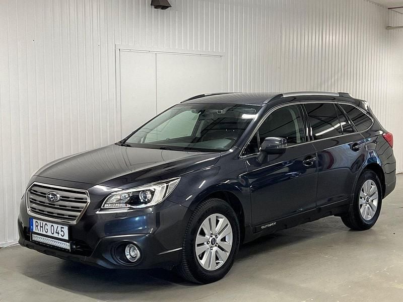Mörkgrå Begagnad 2016 Subaru Outback SUV | 154 900 kr (Marknadspris) - Bild 1/4