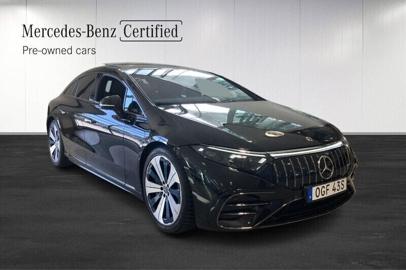 Begagnad Mercedes EQS 53 AMG AMG 484 kW (659 HK) 2023 Svart Sedan