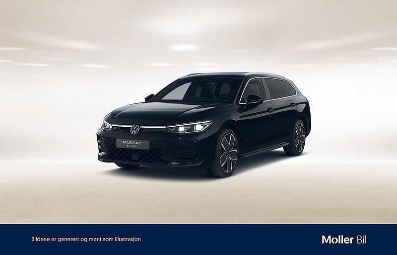 Svart Ny 2026 VW Passat Kombi | 556 000 kr (Marknadspris) - Bild 1/4