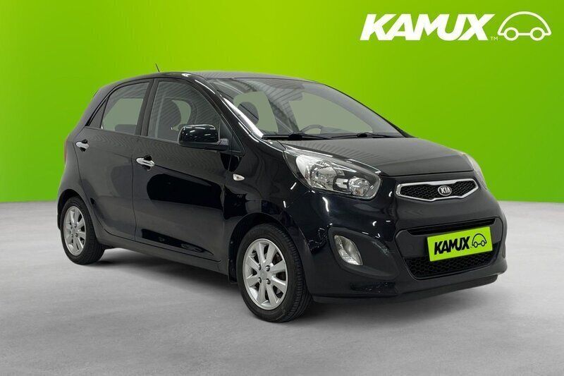 Svart Begagnad 2013 Kia Picanto Halvkombi | 59 800 kr (Bra pris) - Bild 1/3
