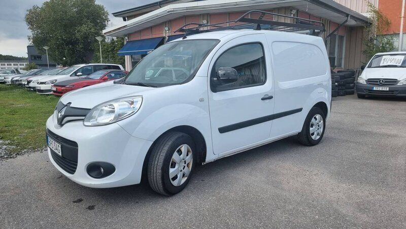 Vit Begagnad 2019 Renault Kangoo Minibuss | 109 900 kr (Marknadspris) - Bild 1/4