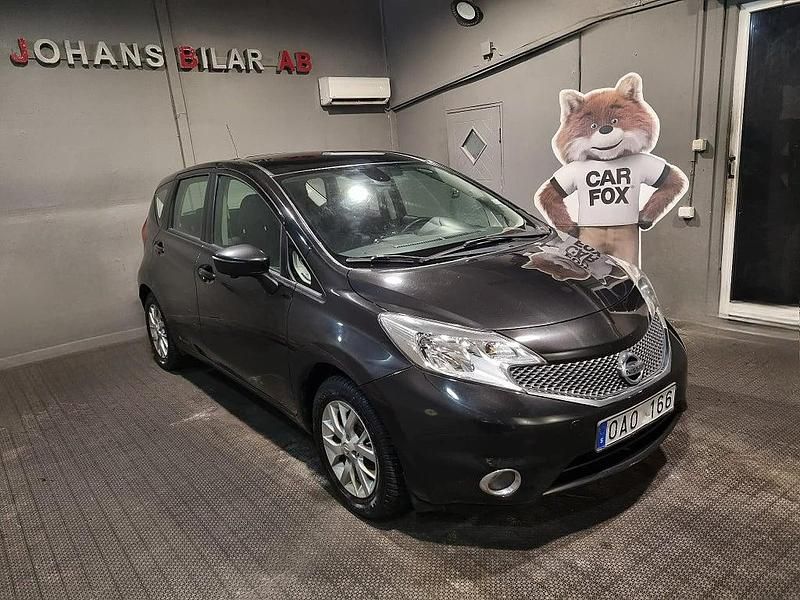 Begagnad Nissan Note 80 HK (58 kW) 2013 Svart Halvkombi