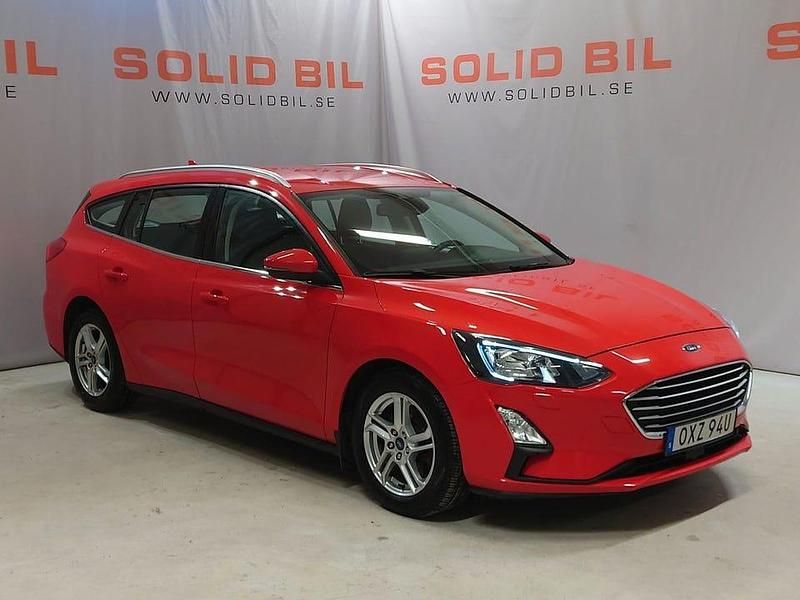Röd Begagnad 2020 Ford Focus Kombi | 129 900 kr (Marknadspris) - Bild 1/4