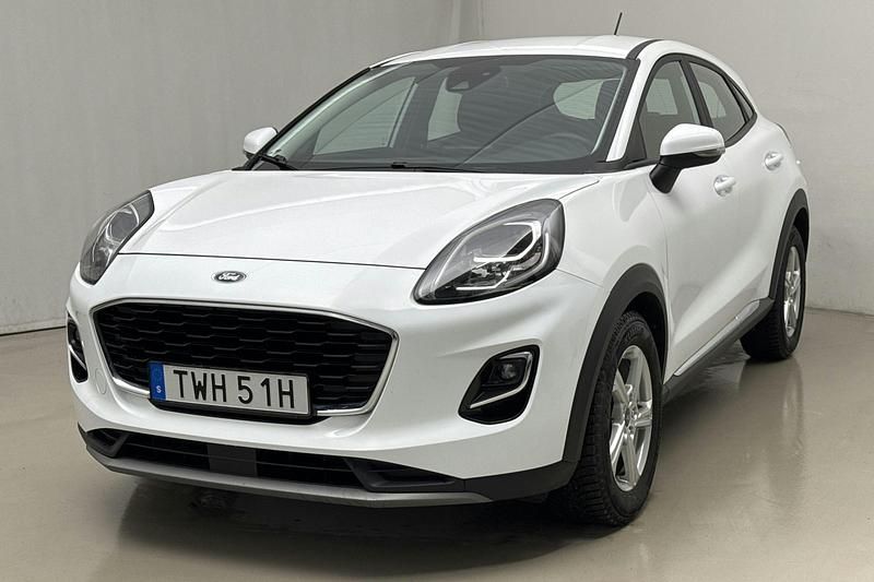 Vit Begagnad 2024 Ford Puma Titanium SUV | 240 000 kr (Lite dyr) - Bild 1/4