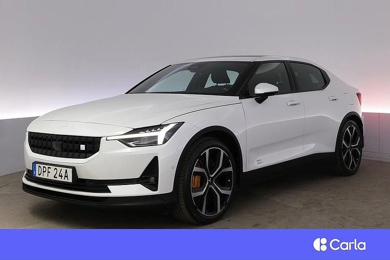 Vit Begagnad 2022 Polestar 2 Performance Halvkombi | 420 900 kr (Marknadspris) - Bild 1/4