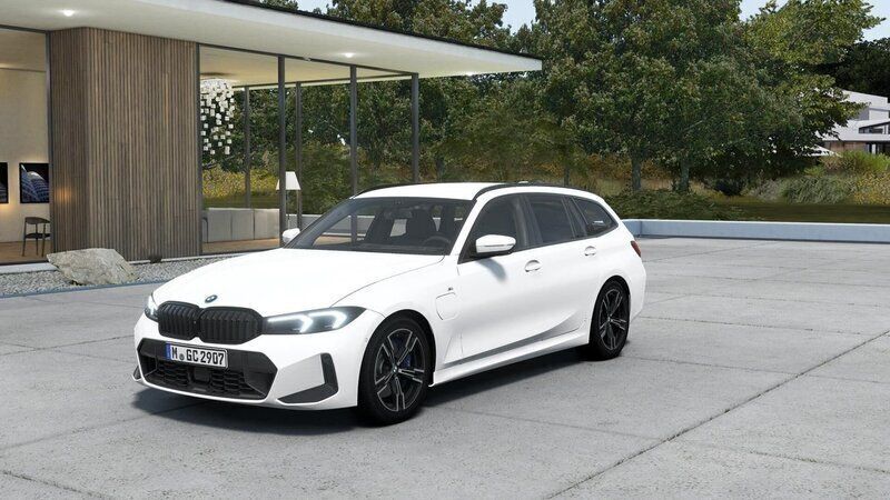 Vit Begagnad 2024 BMW 330e M Sport Kombi | 649 800 kr (Lite dyr) - Bild 1/4