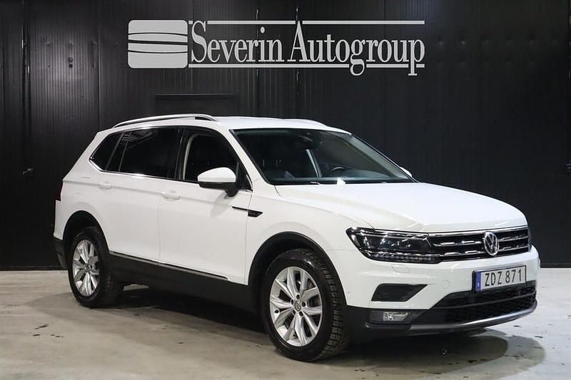 Begagnad VW Tiguan Allspace 180 HK (132 kW) 2017 Vit SUV