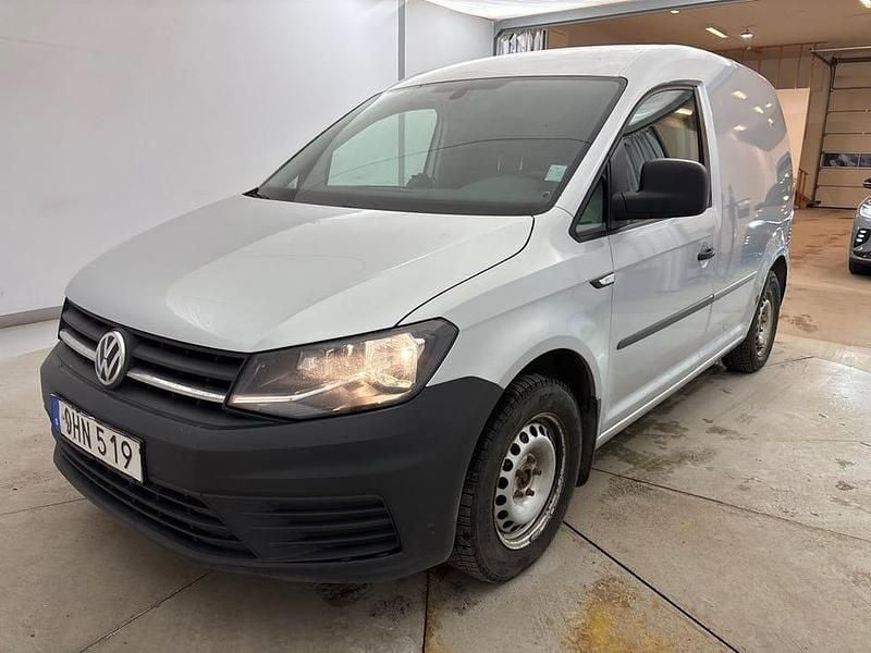 Begagnad VW Caddy 102 HK (75 kW) 2017 Silver Minibuss