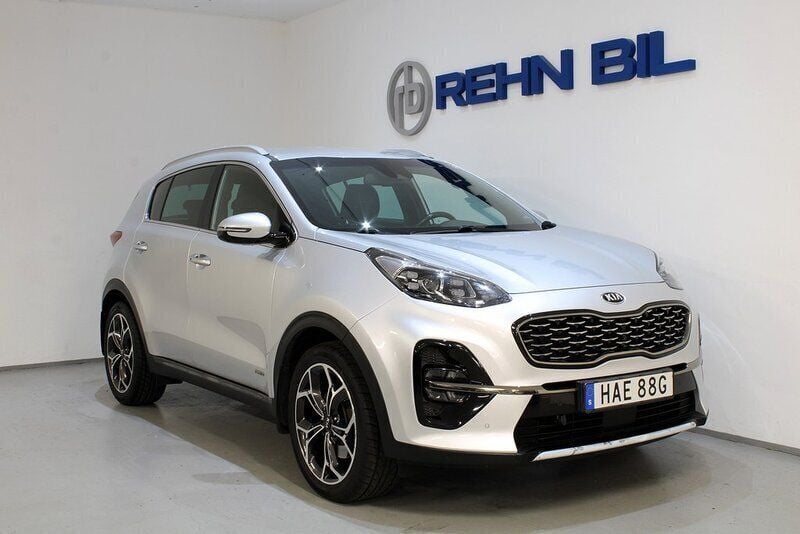 Grå Begagnad 2019 Kia Sportage GT-Line SUV | 229 800 kr (Marknadspris) - Bild 1/4