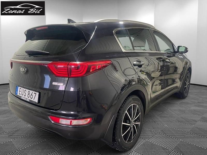 Begagnad Kia Sportage Advance 116 HK (85 kW) 2016 Svart SUV