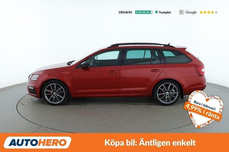 Begagnad Skoda Octavia RS 186 HK (136 kW) 2017 Röd Kombi