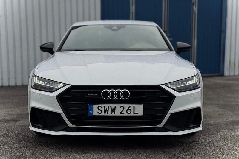 Begagnad Audi A7 Sportback S-Line 367 HK (269 kW) 2020 Vit Halvkombi