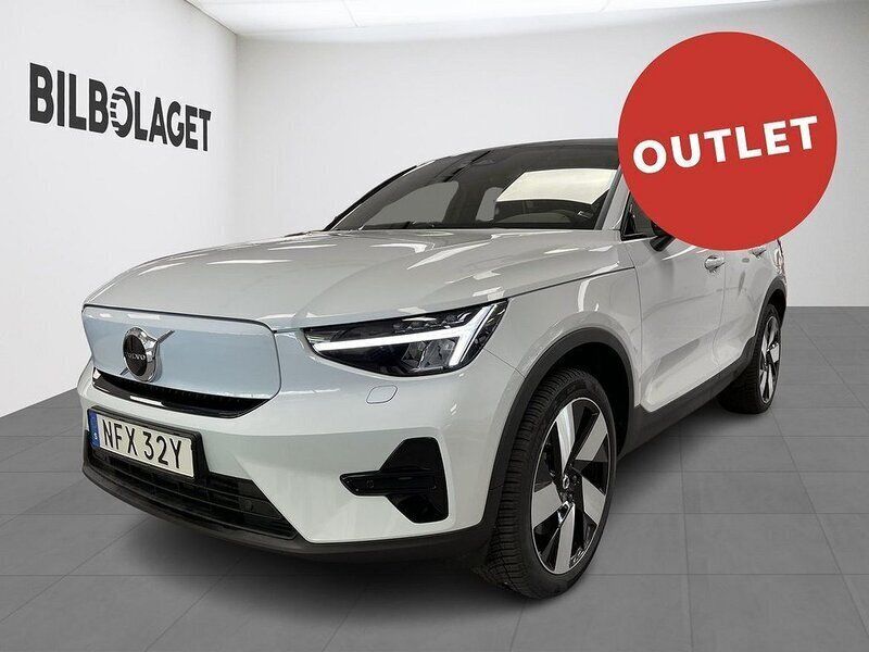 Ljusblå Begagnad 2023 Volvo EC40 Core SUV | 449 500 kr (Bra pris) - Bild 1/4