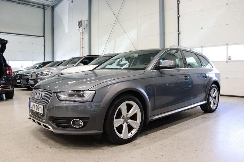 Grå Begagnad 2014 Audi A4 Allroad Kombi | 159 800 kr (Lite dyr) - Bild 1/4