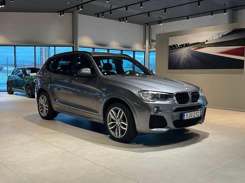 Begagnad BMW X3 M Sport 190 HK (139 kW) 2016 Grå SUV
