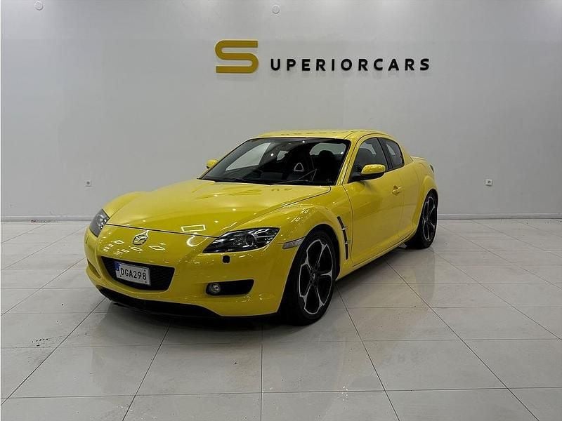 Gul Begagnad 2004 Mazda RX8 Halvkombi | 29 900 kr - Bild 1/4