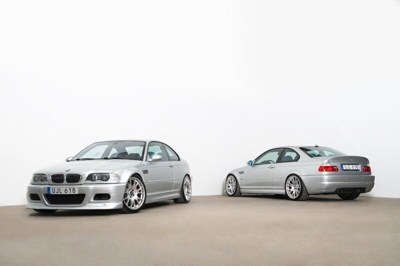 Ljusgrå Begagnad 2003 BMW M3 Competition Edition Sportkupé | 399 000 kr (Dyr) - Bild 1/4