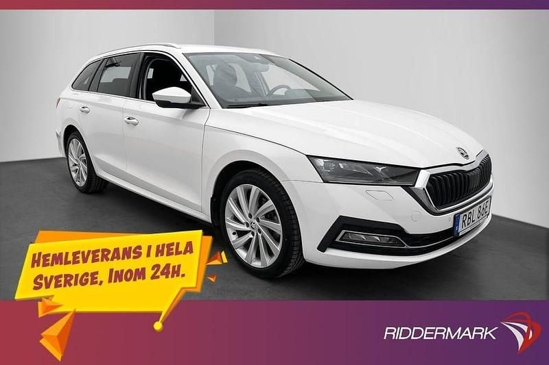 Begagnad Skoda Octavia Style 204 HK (150 kW) 2021 Vit Kombi