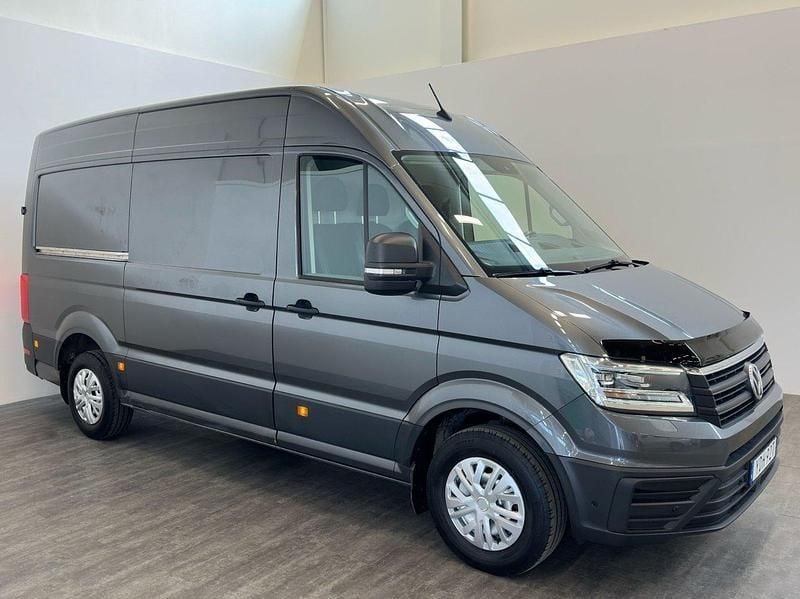 Grå Begagnad 2019 VW Crafter Van | 299 500 kr (Superpris) - Bild 1/4