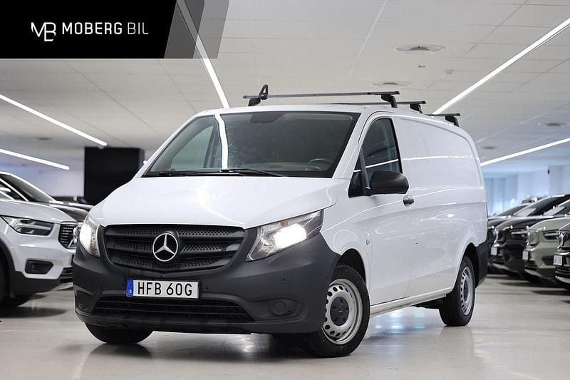 Vit Begagnad 2021 Mercedes Vito Minibuss | 179 900 kr (Superpris) - Bild 1/3