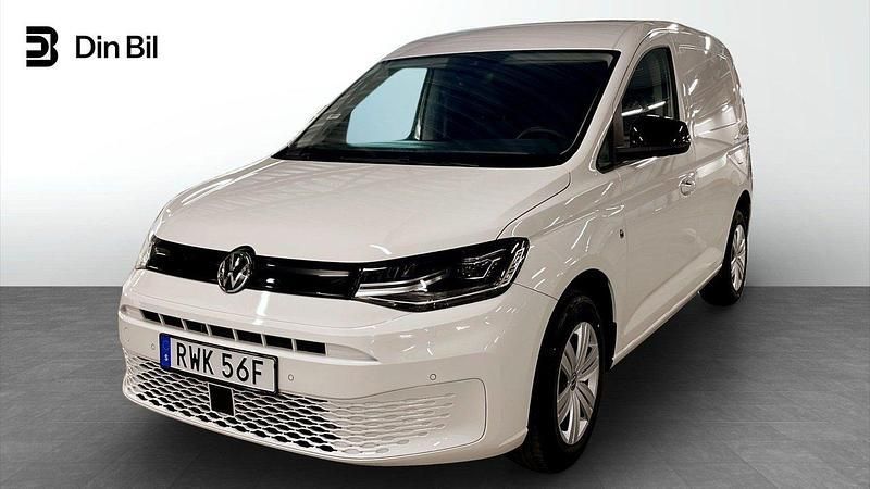 Vit (candyvit) Ny 2025 VW Caddy Minibuss | 425 000 kr (Marknadspris) - Bild 1/4