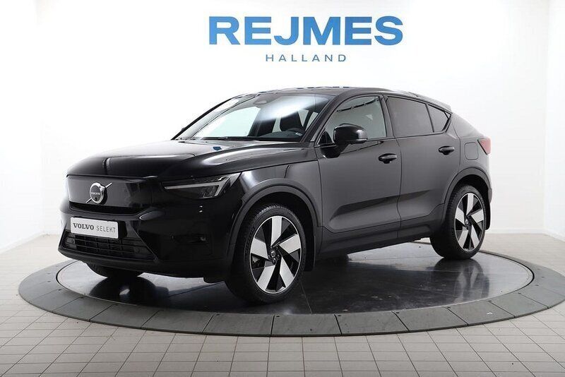 Svart Begagnad 2023 Volvo EC40 Ultimate SUV | 479 500 kr (Dyr) - Bild 1/4