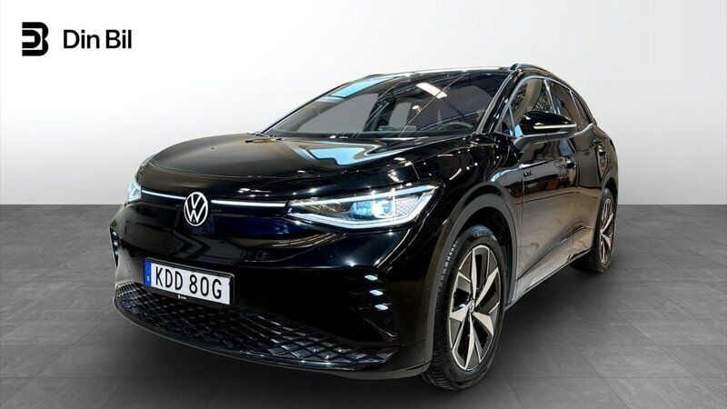 Svart Begagnad 2023 VW ID.4 GTX SUV | 399 900 kr (Superpris) - Bild 1/4