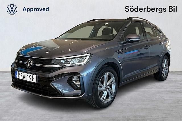Grå Begagnad 2023 VW Taigo R-line SUV | 234 500 kr (Marknadspris) - Bild 1/4