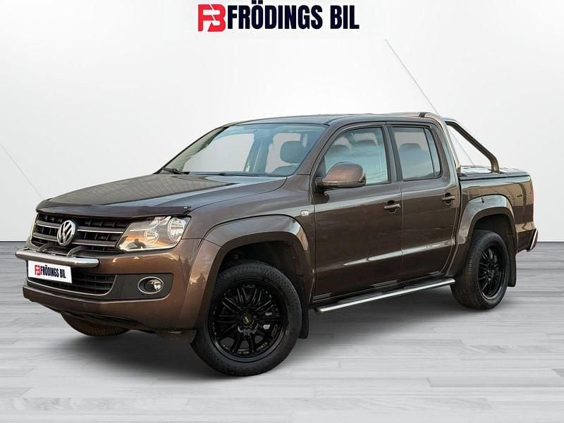 Ljusbrun (brun) Begagnad 2013 VW Amarok Pickup | 149 900 kr (Marknadspris) - Bild 1/4