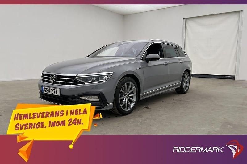 Begagnad VW Passat R-line 200 HK (147 kW) 2022 Grå Kombi