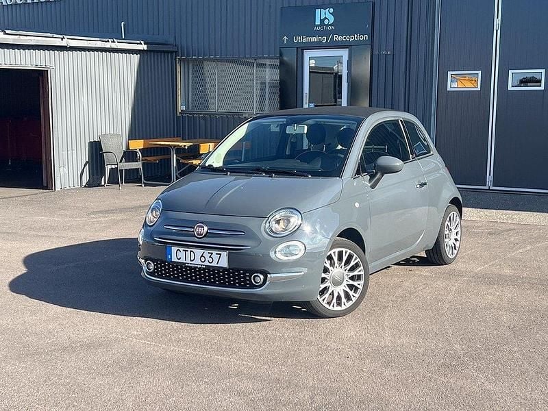 Grå Begagnad 2018 Fiat 500C Lounge Cab | 70 000 kr - Bild 1/4