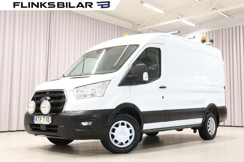 Vit Begagnad 2020 Ford Transit Van | 349 900 kr (Bra pris) - Bild 1/4