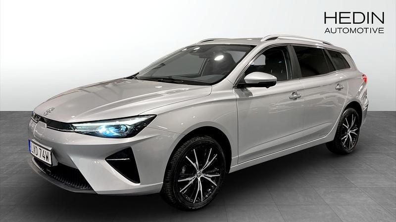 Silver Begagnad 2022 MG MG5 EV Luxury Kombi | 194 900 kr (Bra pris) - Bild 1/4