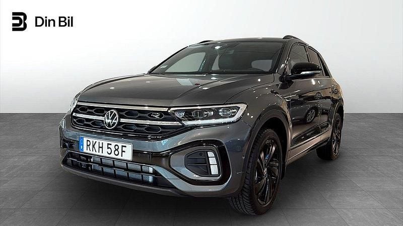 Grå Ny 2025 VW T-Roc R-line SUV | 397 900 kr (Superpris) - Bild 1/4