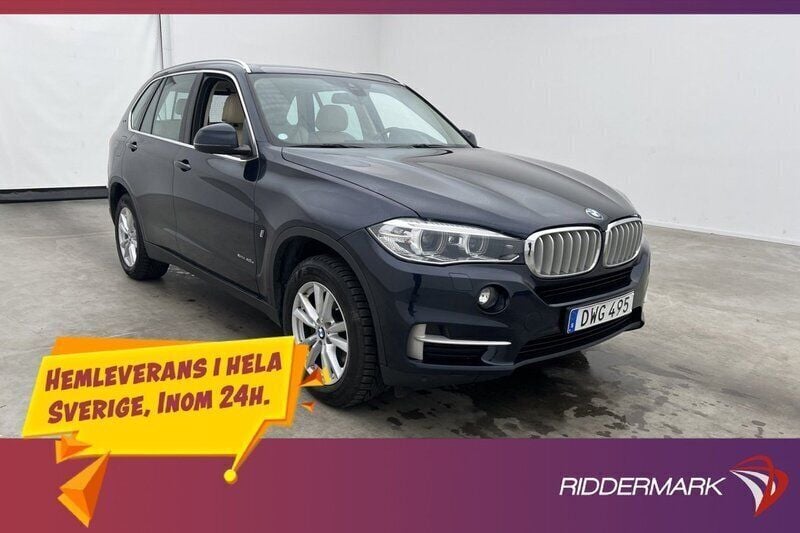 Blå Begagnad 2017 BMW X5 SUV | 299 800 kr - Bild 1/3