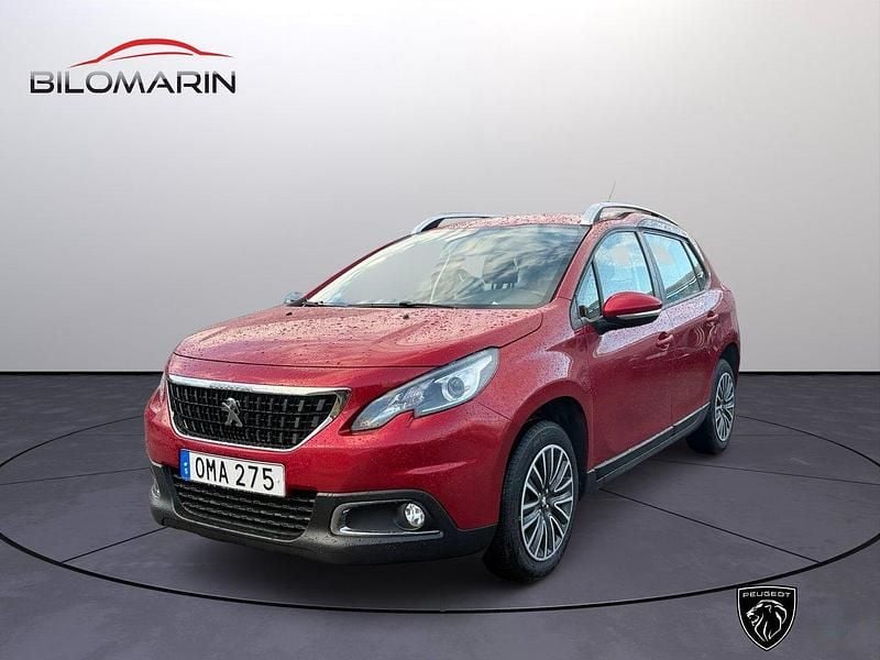 Mörkröd (röd ultimate) Begagnad 2017 Peugeot 2008 Active SUV | 104 900 kr (Marknadspris) - Bild 1/4