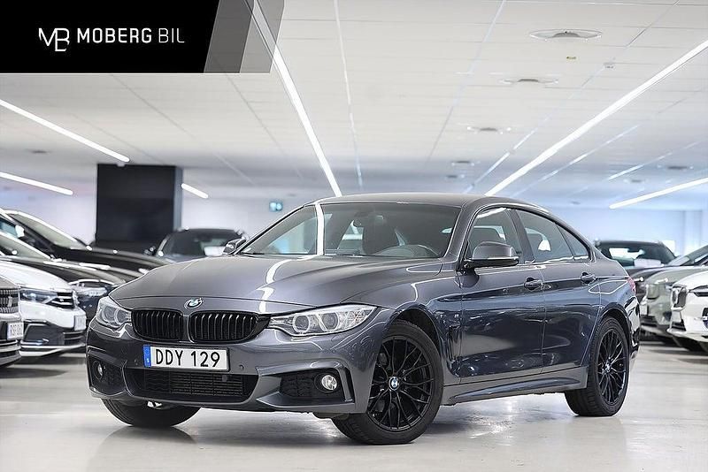 Grå Begagnad 2015 BMW 420 M Sport Sportkupé | 209 900 kr (Dyr) - Bild 1/2