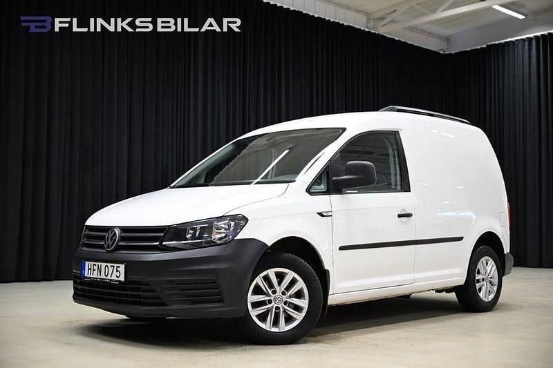 Begagnad VW Caddy 102 HK (75 kW) 2017 Vit Minibuss