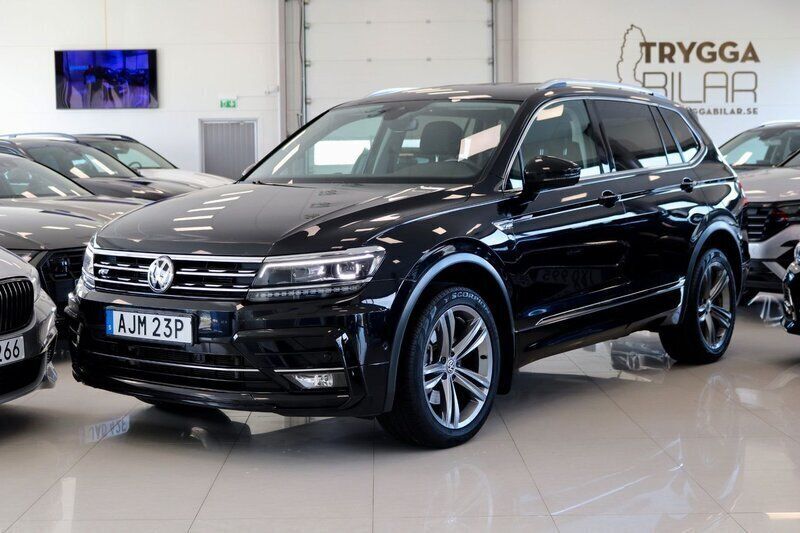 Svart Begagnad 2019 VW Tiguan Allspace GT SUV | 379 000 kr (Lite dyr) - Bild 1/4