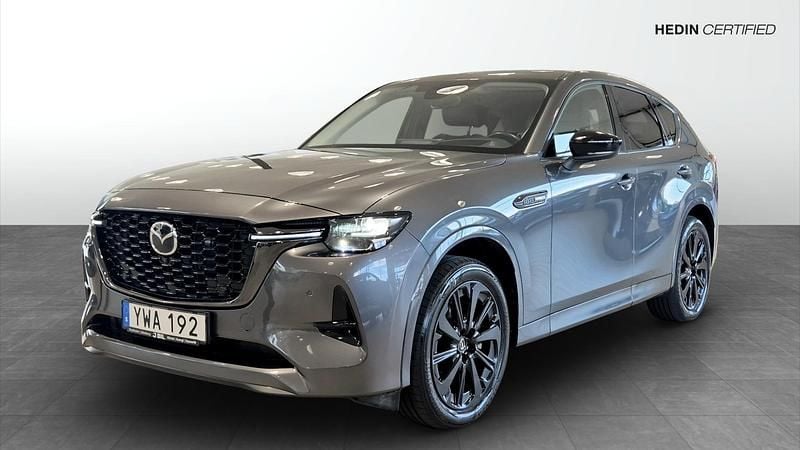 Grå (grey) Begagnad 2023 Mazda CX-60 SUV | 409 900 kr (Marknadspris) - Bild 1/4
