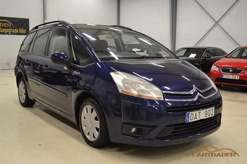 Blå Begagnad 2008 Citroën Grand C4 Picasso Minibuss | 29 900 kr (Marknadspris) - Bild 1/4