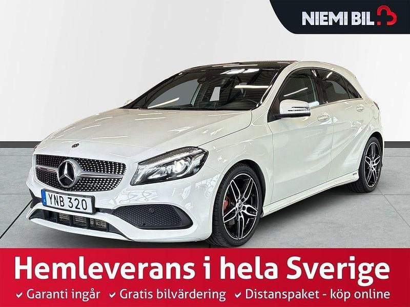 Vit Begagnad 2017 Mercedes A200 Style Halvkombi | 204 900 kr (Marknadspris) - Bild 1/3