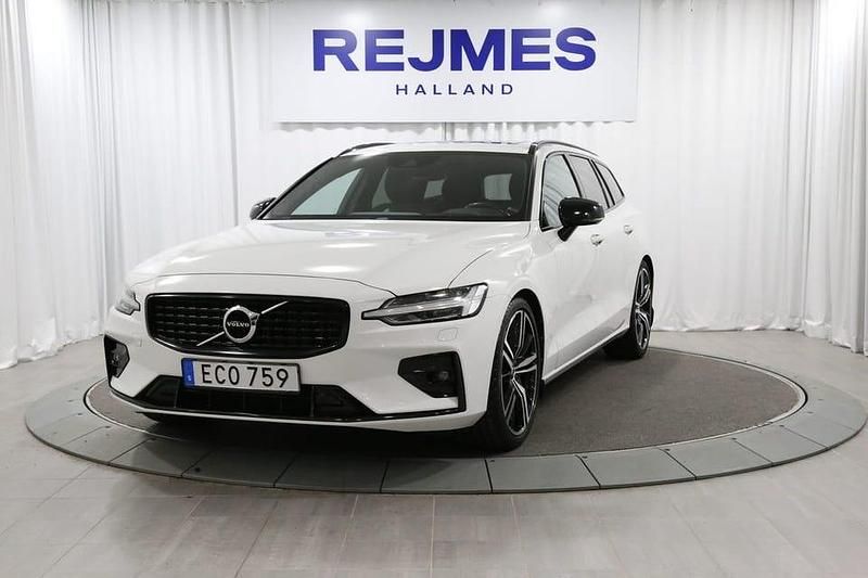 Begagnad Volvo V60 R-Design 253 HK (186 kW) 2018 Vit Kombi