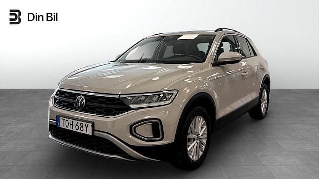 Grå Begagnad 2022 VW T-Roc Life SUV | 264 900 kr (Marknadspris) - Bild 1/4