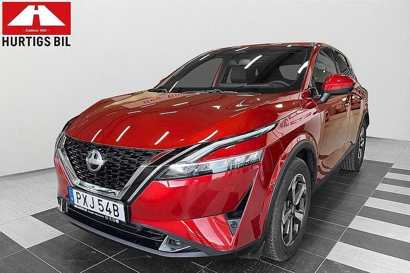 Röd Begagnad 2023 Nissan Qashqai Tekna SUV | 309 900 kr (Marknadspris) - Bild 1/4