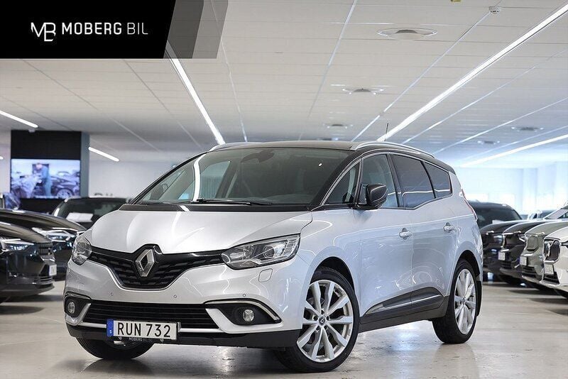 Flerfärgad Begagnad 2016 Renault Grand Scénic IV Minibuss | 139 900 kr (Lite dyr) - Bild 1/3