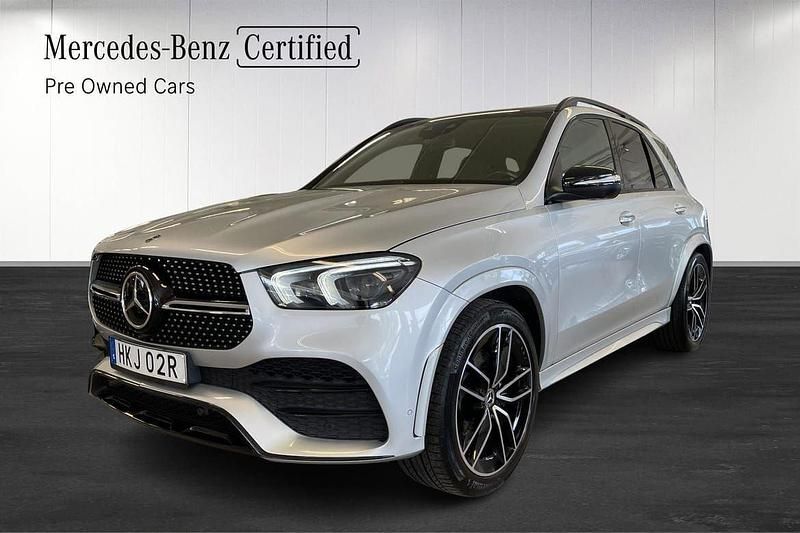 Silver Begagnad 2019 Mercedes GLE300 AMG SUV | 559 900 kr (Bra pris) - Bild 1/4