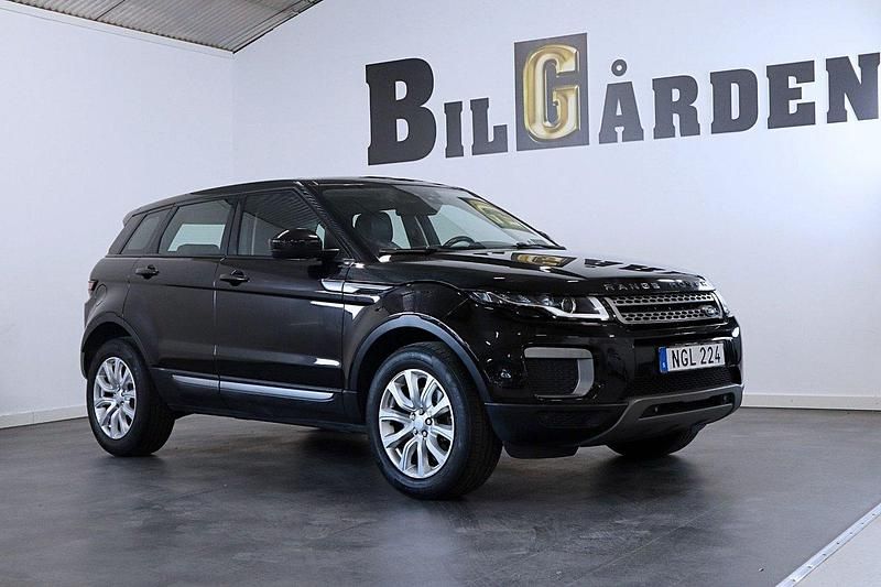 Svart Begagnad 2016 Land Rover Range Rover evoque S SUV | 149 800 kr (Bra pris) - Bild 1/4